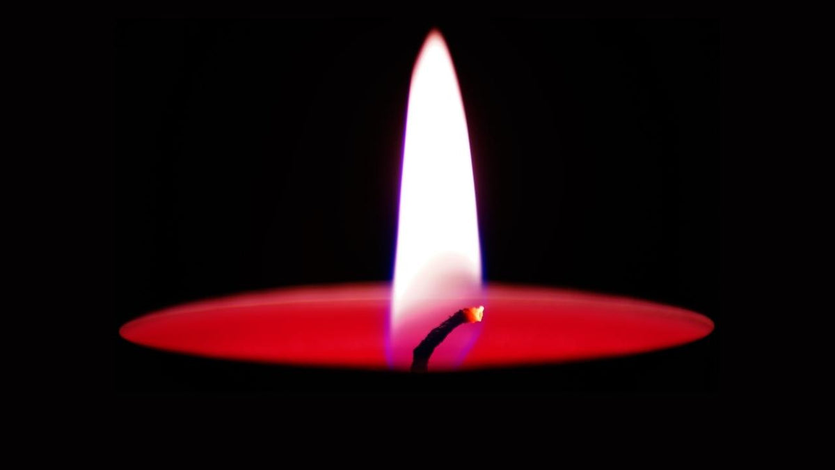 why is my candle flame so high