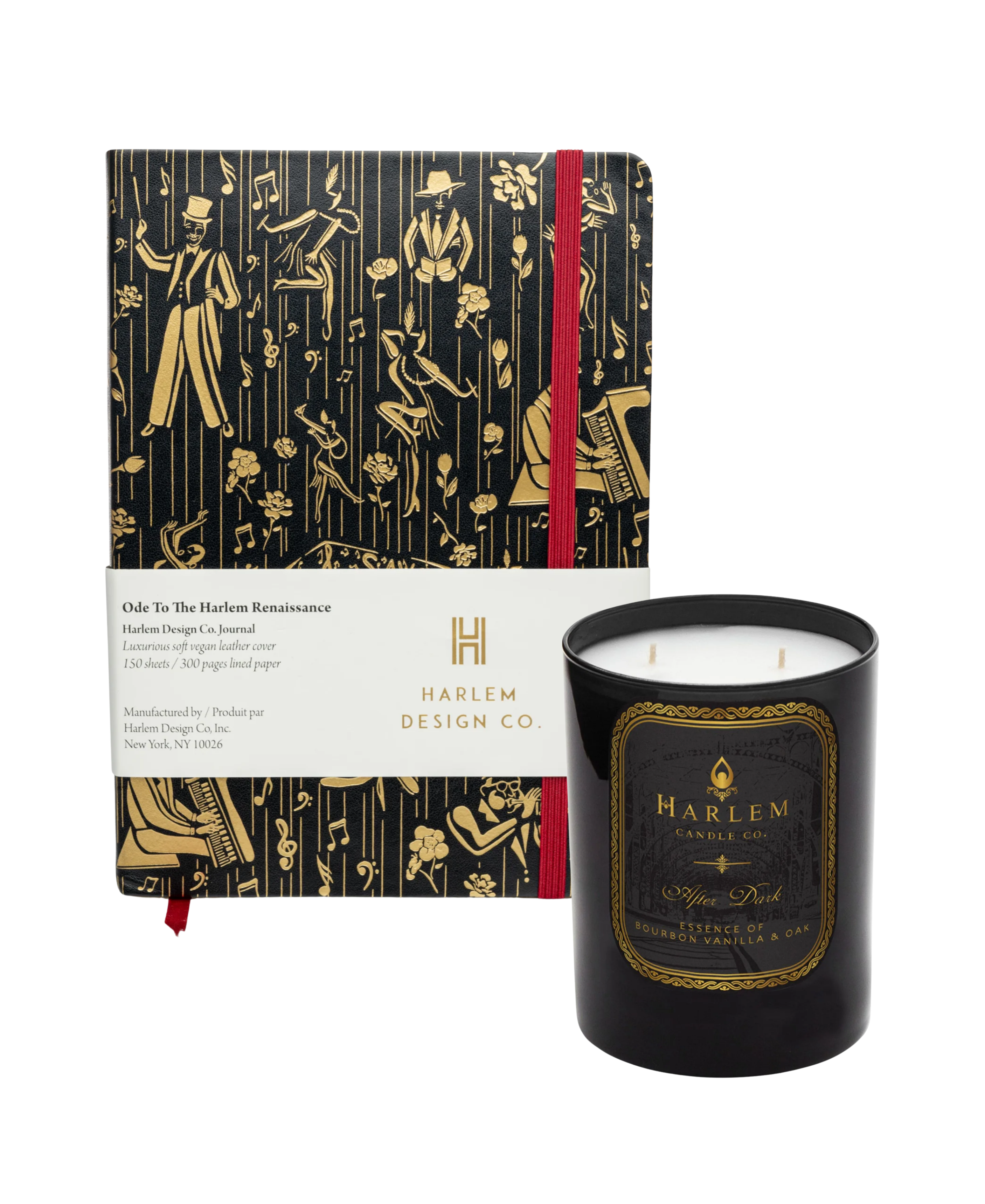 After Dark Candle + Journal Set