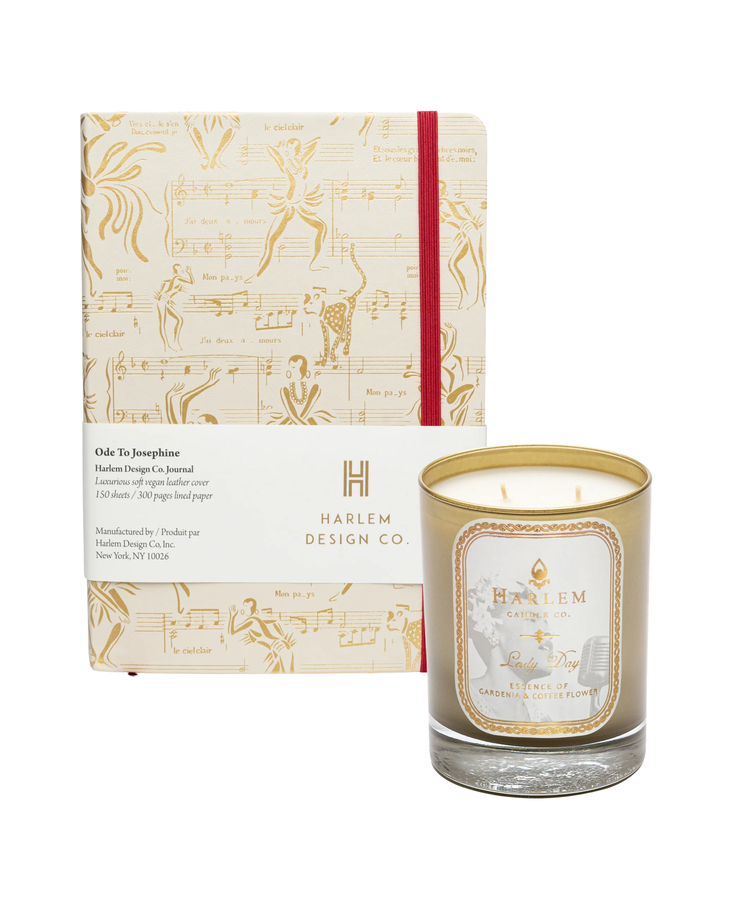 Lady Day Candle + Journal Set