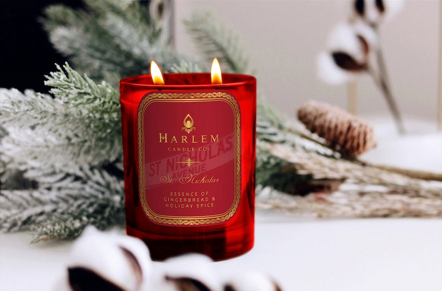 Lifestyle image of St. Nicholas Candle