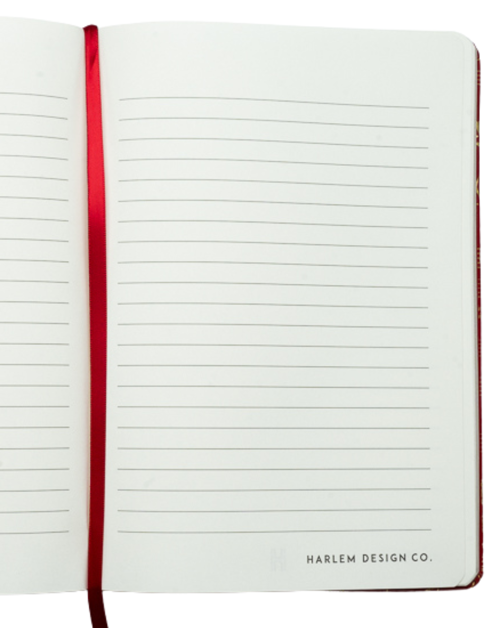 This is an image of the lined pages on the inside of the journal.