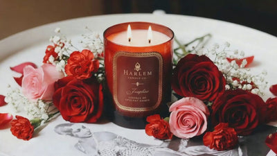 Video of our Josephine candle with the flames flickering