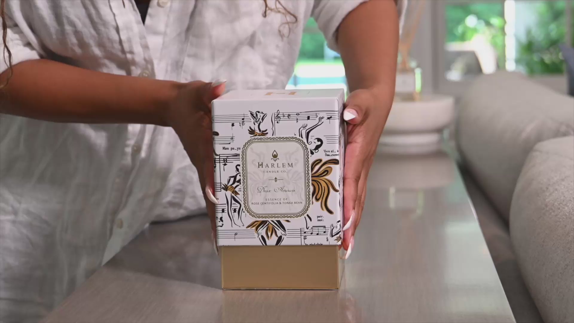 Deux Amours Josephine Ceramic Luxury Candle