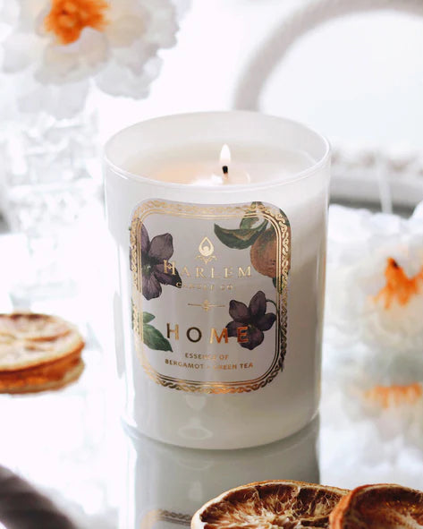 This is an image of our Home candle in a lifestyle setting.